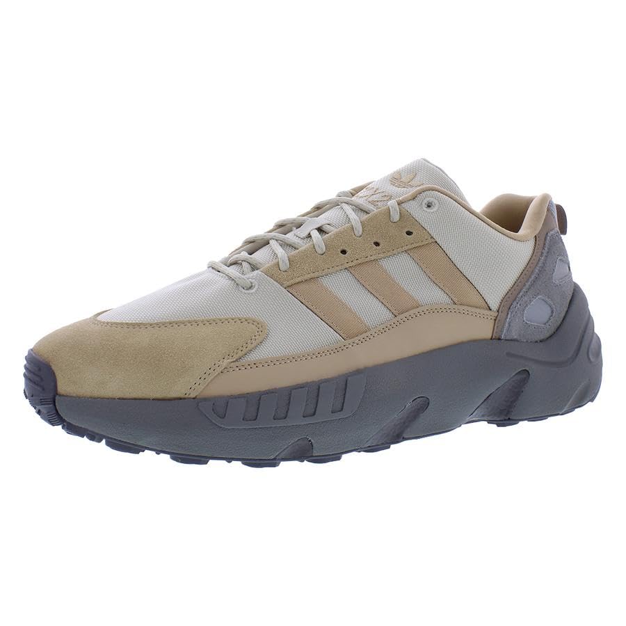 アサイーヤシ adidas Mens Zx 22 Boost Lace Up Sneakers Shoes Casual - Beige